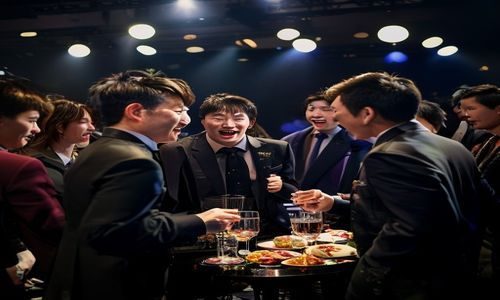 娱乐明星专区大图——吃瓜51明星八卦聚合，某知名影视演员在颁奖典礼后台与同行发生争执，现场灯光昏黄气氛紧张
